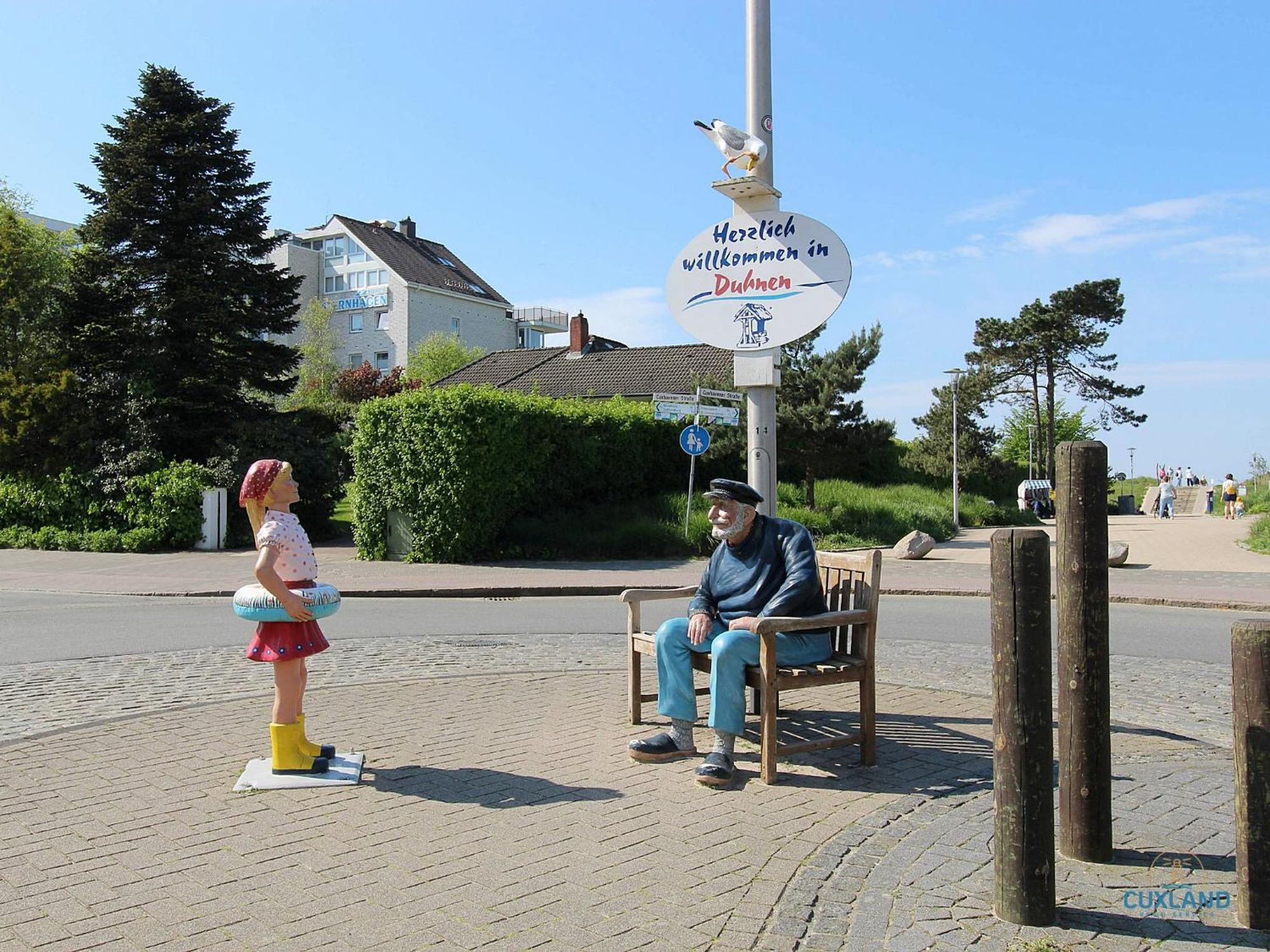 Haus Kerstin Duhnen Wohnung 9 Cuxhaven Eksteriør billede